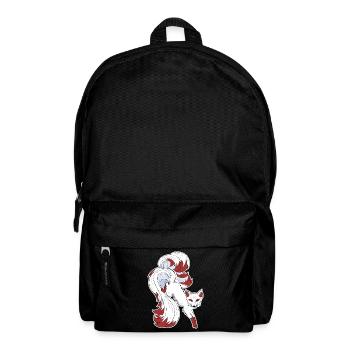 Nine-tailed fox - Backpack - black - Front