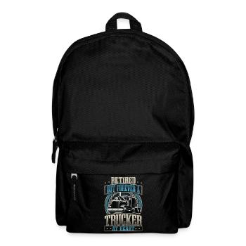 LKW Fahrer - Rucksack - Schwarz - Vorne