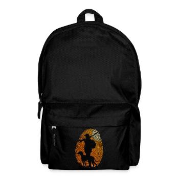Jagd Jäger Jagd auf meine DNA - Rucksack - Schwarz - Vorne