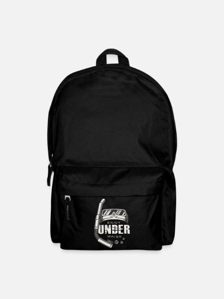 Snorkeling Diving Equipment Enjoy under Water - Backpack - black
