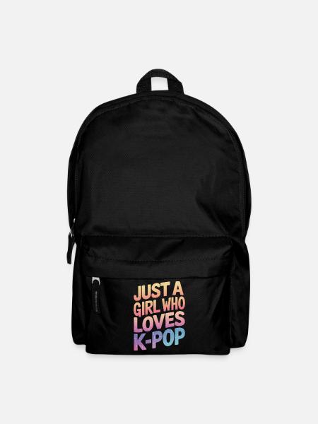 K-Pop Musik Koreanischer Pop - Rucksack - Schwarz
