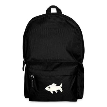 Fish Shirt Fish Motif,Fishing Clothing Gift - Backpack - black - Front