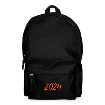 2024 New Year's Eve New Year oranges - Backpack - black - Front