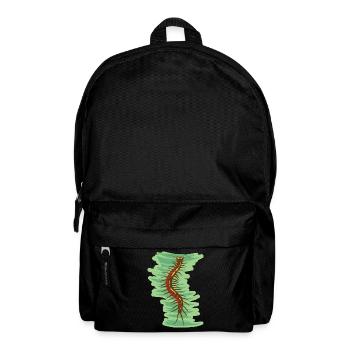 giftiger Skolopender Hundertfüsser Krabbeltier - Rucksack - Schwarz - Vorne