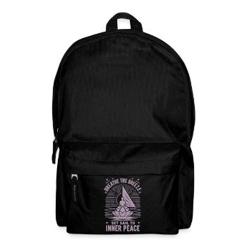 Segeln Yoga The Breeze Inner Peace - Rucksack - Schwarz - Vorne