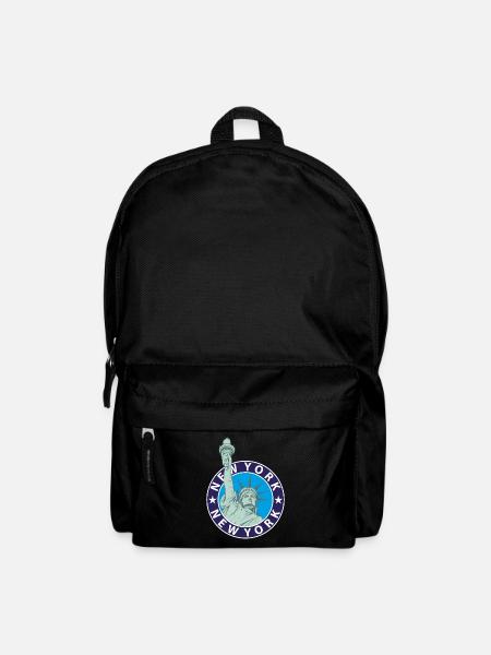 New York Freiheitsstatue - Rucksack - Schwarz