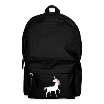 Unicorn Licorne Fantasy Contes fabuleux magie - Sac à dos - noir - Devant