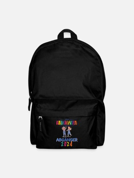 Kindergarten Abgänger 2024 Abschied Kita Hort Kiga - Rucksack - Schwarz