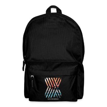 San Francisco Golden Gate Bridge Urlaub Amerika US - Rucksack - Schwarz - Vorne