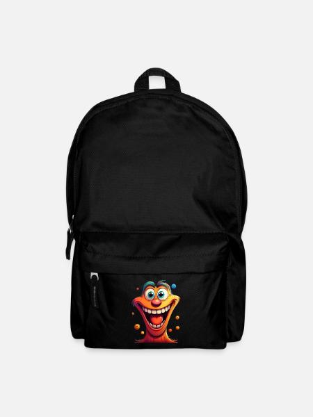 Funny cartoon - Backpack - black