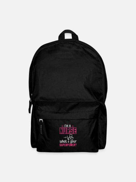 Krankenschwester ich bin Krankenschwester und - Rucksack - Schwarz