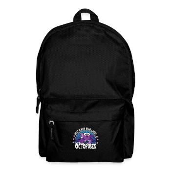 Oktopus - Rucksack - Schwarz - Vorne