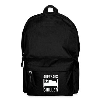 Auftrags chiller - Rucksack - Schwarz - Vorne