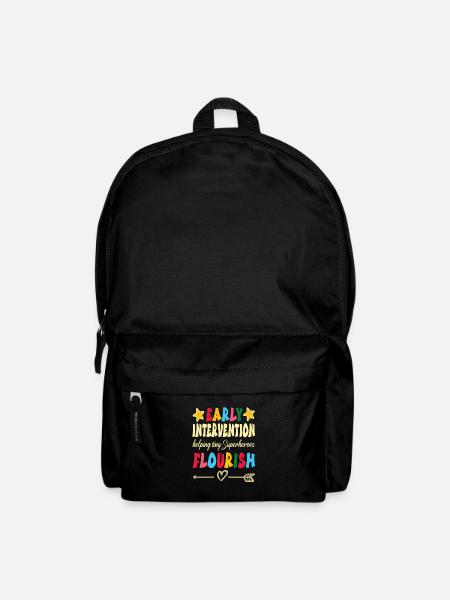 Kindergarten - Rucksack - Schwarz