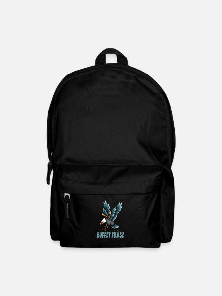 Urlaub - Rucksack - Schwarz