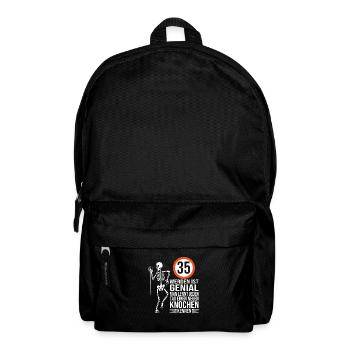 35.Geburtstag - Rucksack - Schwarz - Vorne