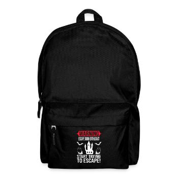 Escape Room - Rucksack - Schwarz - Vorne