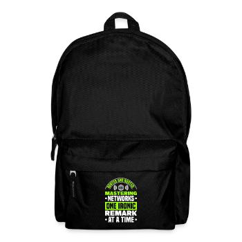 Network Engineer - Backpack - black - Front
