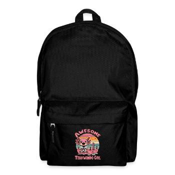 Teakwondo - Rucksack - Schwarz - Vorne