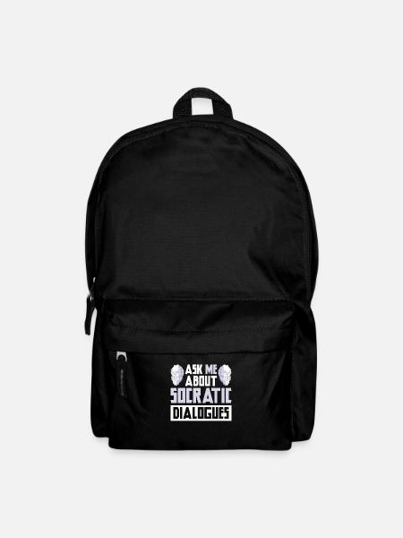 Philosophie - Rucksack - Schwarz