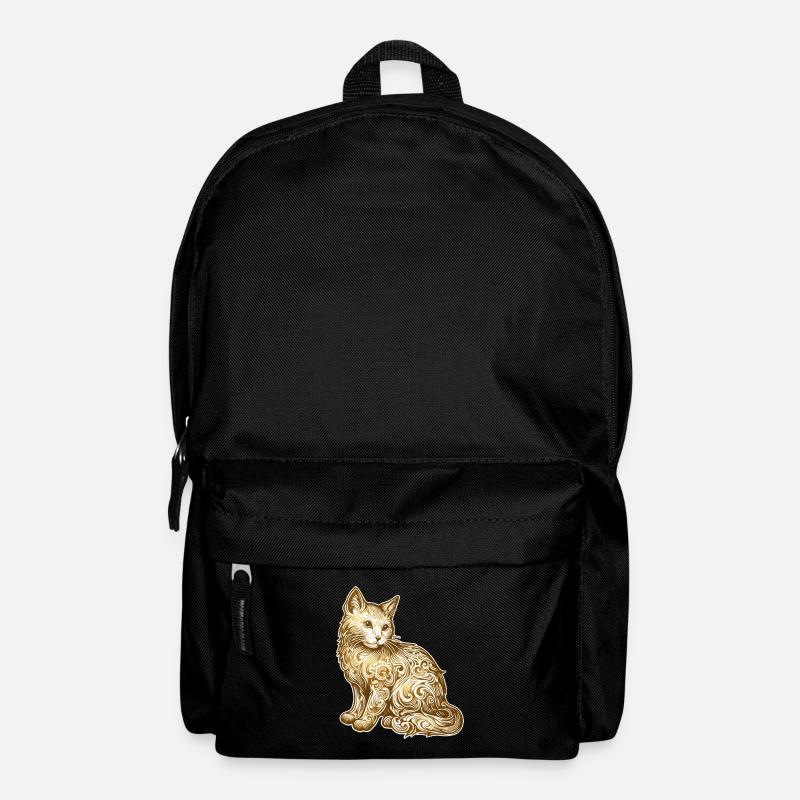 Katze - Rucksack - Schwarz