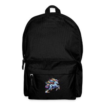 Fitnesstrainer - Rucksack - Schwarz - Vorne