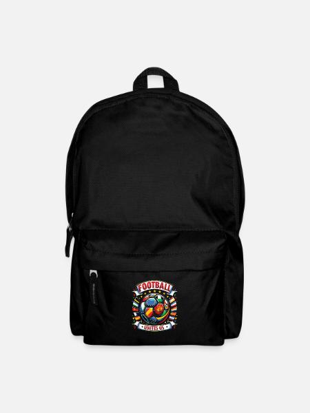 Fußball - Rucksack - Schwarz