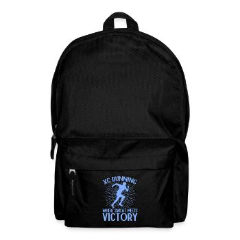 Cadeaux amusants pour coureur de course à pied XC Édition unique - Sac à dos - noir - Devant