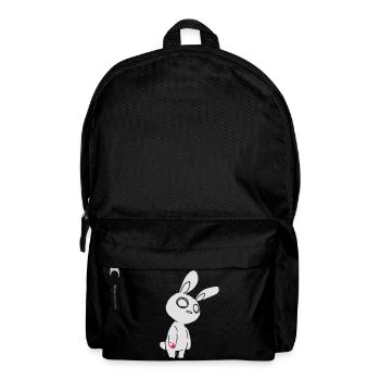 Zombie Hase – Gothic Bunny Halloween Blut Shirt - Rucksack - Schwarz - Vorne