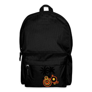 Palm Sommer für Surfer - Rucksack - Schwarz - Vorne