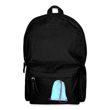 backpack suitcase rucksack bag aktenkoffer127 - Rucksack - Schwarz - Vorne