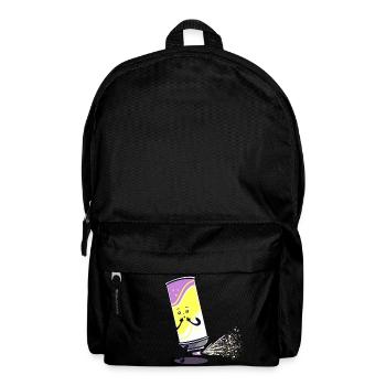 Spray Can Fart Fart Embarrassing Sprayer Gift - Backpack - black - Front