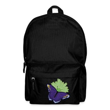 Papillon papillon - Sac à dos - noir - Devant