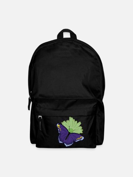 Papillon papillon - Sac à dos - noir