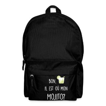 Mon mojito - Sac à dos - noir - Devant