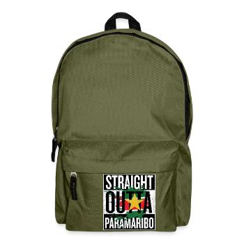 Muss Suriname Hemd haben! - Rucksack - Olivgrün - Vorne