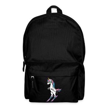Apres Ski Party Crew Licorne amusant cabane de ski - Sac à dos - noir - Devant