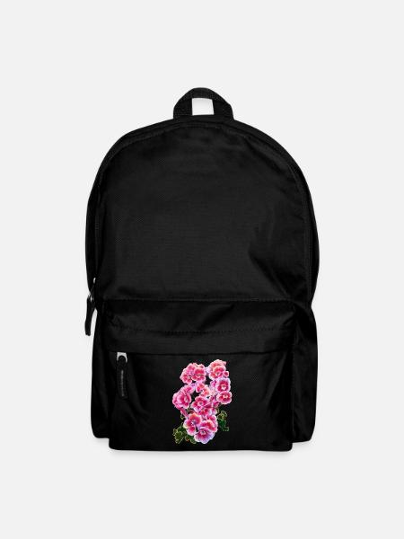 fleur - Sac à dos - noir