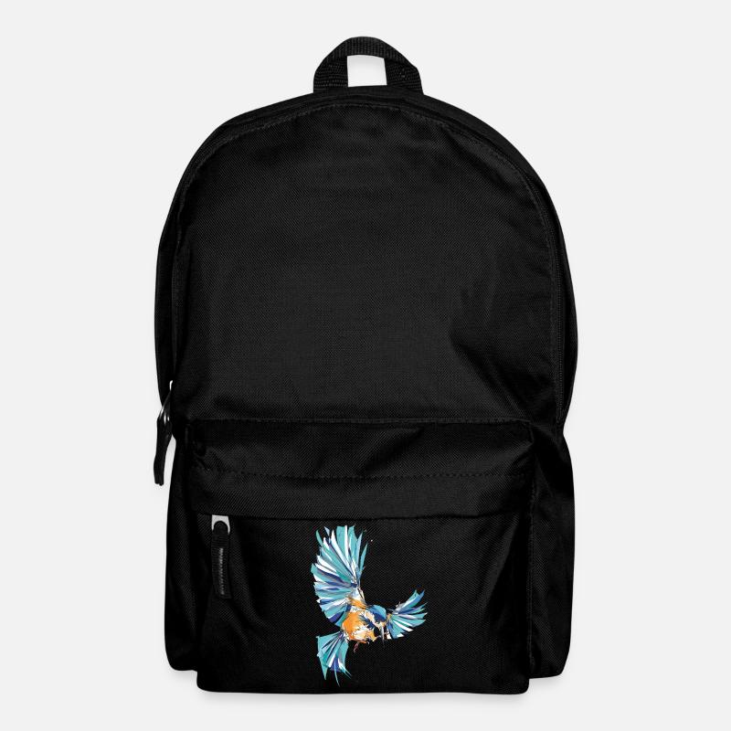Eisvogel - Rucksack - Schwarz