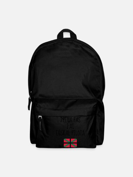 Pelote Basque Pelotari Sport Sportif - Sac à dos - noir