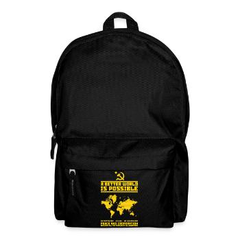 A better (communist) world - Backpack - black - Front