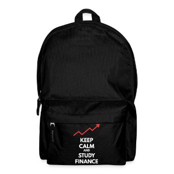 Money and Finance - Backpack - black - Front