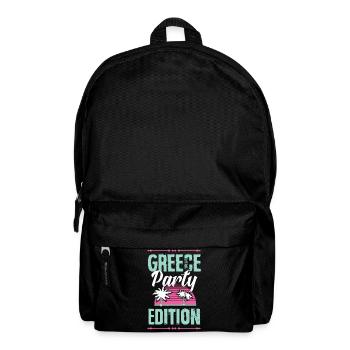 Greece Party Edition - Backpack - black - Front