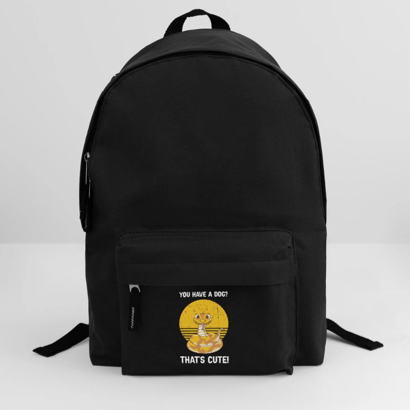 King python design for snake lovers Backpack