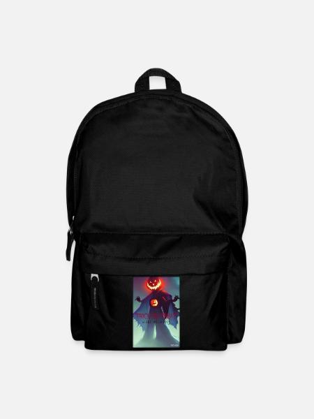 Halloween Kürbis Monster - Süßes oder Saures - Rucksack - Schwarz