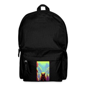 Bear Grizzly Bear Brown Bear Predator Wildlife Forest 7 - Backpack - black - Front