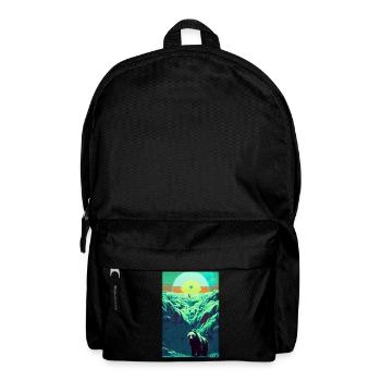 Bear Grizzly Bear Brown Bear Predator Wildlife Forest 8 - Backpack - black - Front