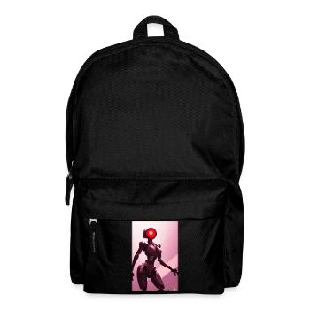 Robot Future Science Sci-Fi Machine - Backpack - black - Front