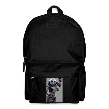 Robot Future Technology Science Android - Backpack - black - Front