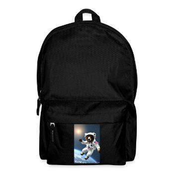 Bear Wildlife Astronaut Future Sci-Fi Technology - Sac à dos - noir - Devant